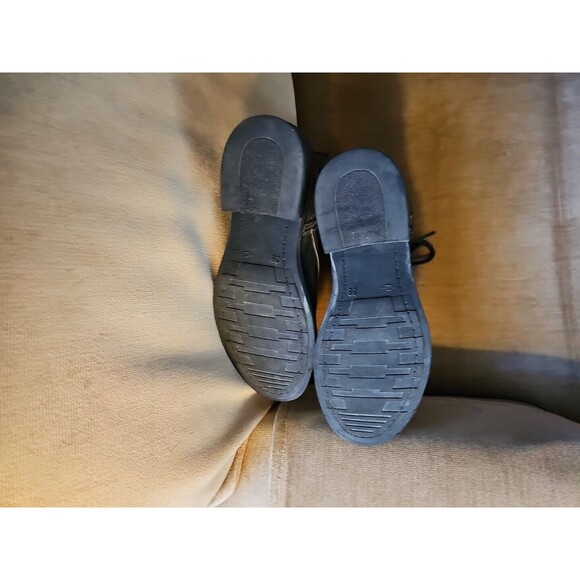 Gio + Plus Ankle Boot Leather Black Size 7.5 - Picture 9 of 10